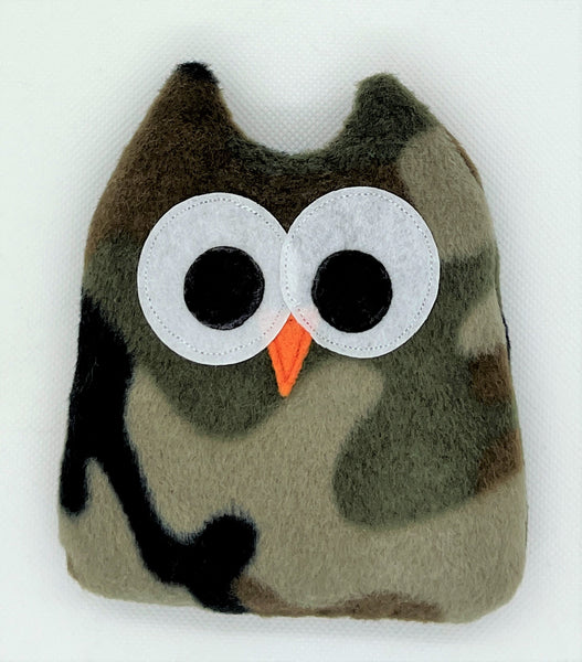 Camouflage owl for hot and cold use